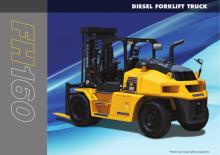 Čelní vysokozdvižné dieselové vozíky Komatsu FH100-1