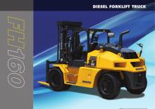 Čelní vysokozdvižné dieselové vozíky Komatsu FH160-1