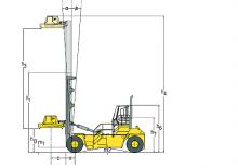Čelní vysokozdvižné dieselové vozíky Hyster H40.00XM 16CH