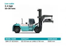 Čelní vysokozdvižné dieselové vozíky Konecranes 37 GC 4