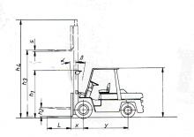Čelní vysokozdvižné dieselové vozíky Nissan WF 03 A 35 U