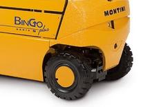 Čelní vysokozdvižné elektrické vozíky Montini Bingo plus N 204 GA