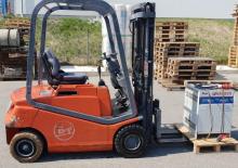 Čelní vysokozdvižné elektrické vozíky BT CBE 15 F AC