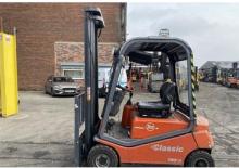 Čelní vysokozdvižné elektrické vozíky BT CBE 1.6 F