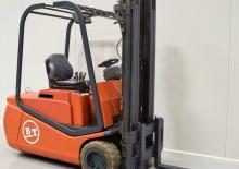 Čelní vysokozdvižné elektrické vozíky BT CBE 1.6 FL