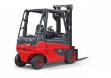 Čelní vysokozdvižné elektrické vozíky Linde E45/600HL Container