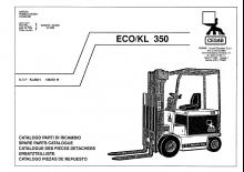 Čelní vysokozdvižné elektrické vozíky Cesab ECO/KL 350