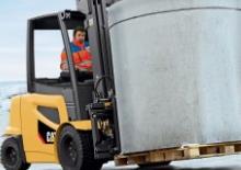 Čelní vysokozdvižné elektrické vozíky Caterpillar EP40 2