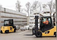 Čelní vysokozdvižné elektrické vozíky Caterpillar EP50