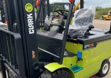 Čelní vysokozdvižné elektrické vozíky Clark EPX 30 i