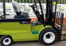 Čelní vysokozdvižné elektrické vozíky Clark EPX 32 i
