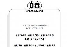 Čelní vysokozdvižné elektrické vozíky OM-Pimespo EU 3-17,5
