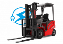 Čelní vysokozdvižné elektrické vozíky Manitou ME 418 FOB