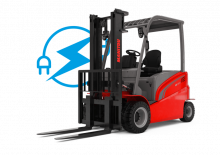 Čelní vysokozdvižné elektrické vozíky Manitou ME 430 FOB