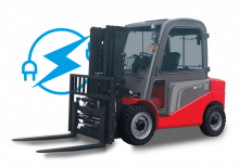 Čelní vysokozdvižné elektrické vozíky Manitou ME 450 FOB