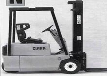 Čelní vysokozdvižné elektrické vozíky Clark TM 10 N