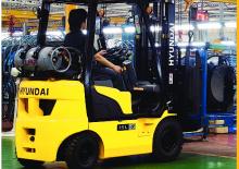 Čelní vysokozdvižné LPG vozíky Hyundai 20 LA 7
