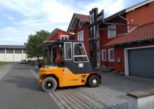 Čelní vysokozdvižné LPG vozíky DanTruck 9870 G