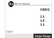 Čelní vysokozdvižné LPG vozíky BT CBG 3.5