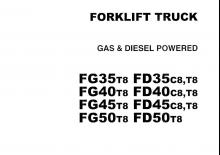 Čelní vysokozdvižné LPG vozíky TCM FG 35 T 8