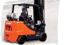 Čelní vysokozdvižné LPG vozíky Doosan G 40 S