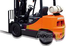 Čelní vysokozdvižné LPG vozíky Doosan G25E-5