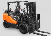 Čelní vysokozdvižné LPG vozíky Doosan G55C-5