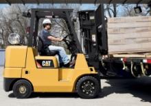 Čelní vysokozdvižné LPG vozíky Caterpillar GC45K STR
