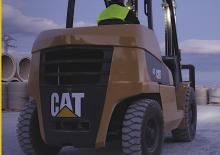 Čelní vysokozdvižné LPG vozíky Caterpillar GP25N