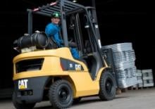 Čelní vysokozdvižné LPG vozíky Caterpillar GP35N 