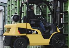 Čelní vysokozdvižné LPG vozíky Caterpillar GP35N