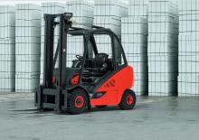 Čelní vysokozdvižné LPG vozíky Linde H35 CNG 
