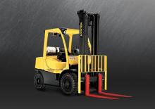 Čelní vysokozdvižné LPG vozíky Hyster H4.5FTS5