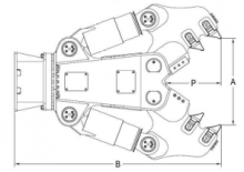 Demoliční nůžky Idromeccanica HC 1000
