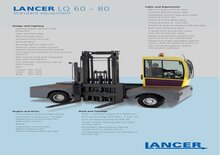 Dieselové vysokozdvižné vozíky s bočním ložením Lancer LQ 60