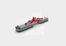 Diskové kombinované žací lišty bez kondicionéru Massey Ferguson DM9614 TL