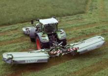 Diskové kombinované žací lišty bez kondicionéru Fendt Slicer 911 TL
