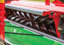 Diskové kombinované žací lišty s kondicionérem Massey Ferguson DM8312 EL-TL-KCB