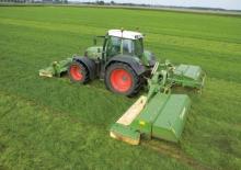 Diskové kombinované žací lišty s kondicionérem Krone EasyCut 9140 CV