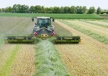 Diskové kombinované žací lišty s kondicionérem Krone EasyCut B 870 CR Collect 