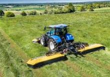 Diskové kombinované žací lišty s kondicionérem New Holland MegaCutter 860 P