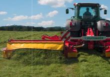 Diskové kombinované žací lišty s kondicionérem Pöttinger NovaCat V 10 RC