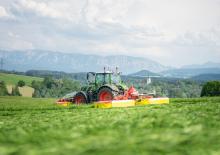 Diskové kombinované žací lišty s kondicionérem Pöttinger NovaCat V 8400 RC