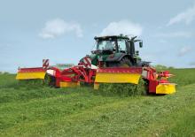 Diskové kombinované žací lišty s kondicionérem Pöttinger NovaCat X 8 RC