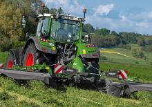 Diskové kombinované žací lišty s kondicionérem Fendt Slicer 860 KC