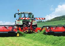 Diskové kombinované žací lišty s kondicionérem Fella SM 8312 TL-KCB