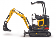 Elektrická pásová rypadla New Holland E15X