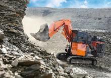 Elektrická pásová rypadla Hitachi EX2000-7E