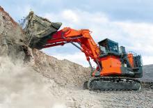 Elektrická pásová rypadla Hitachi EX2600-7E