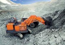 Elektrická pásová rypadla Hitachi EX3600-7E